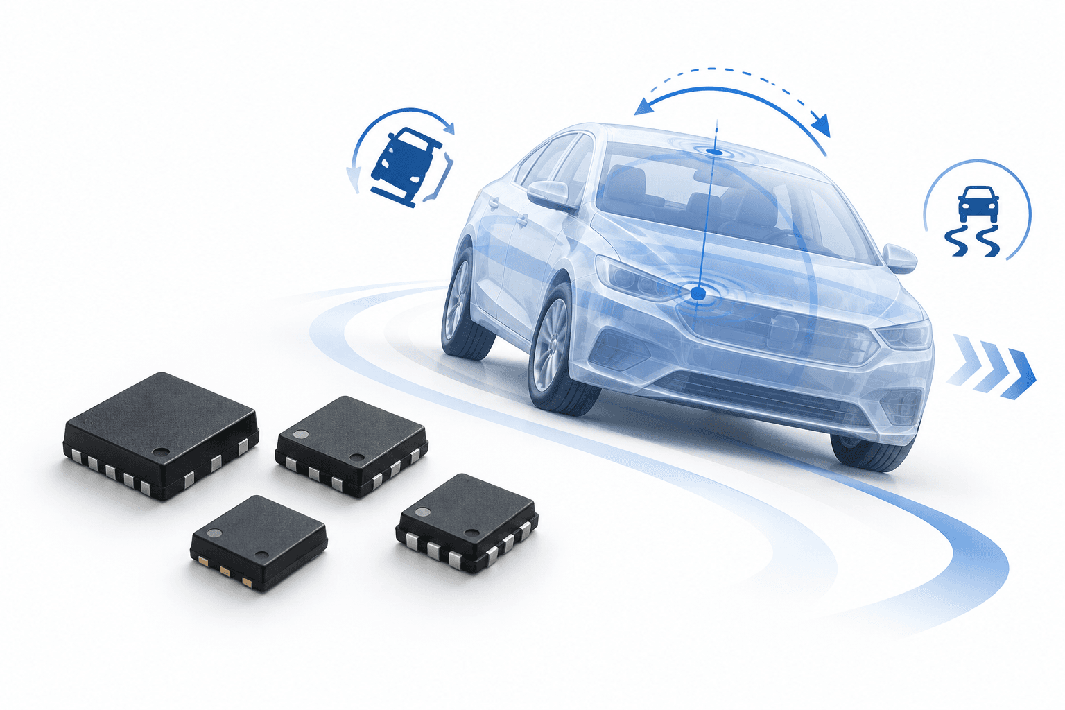 Capteurs de sécurité automobile : ST lance quatre dispositifs combinés