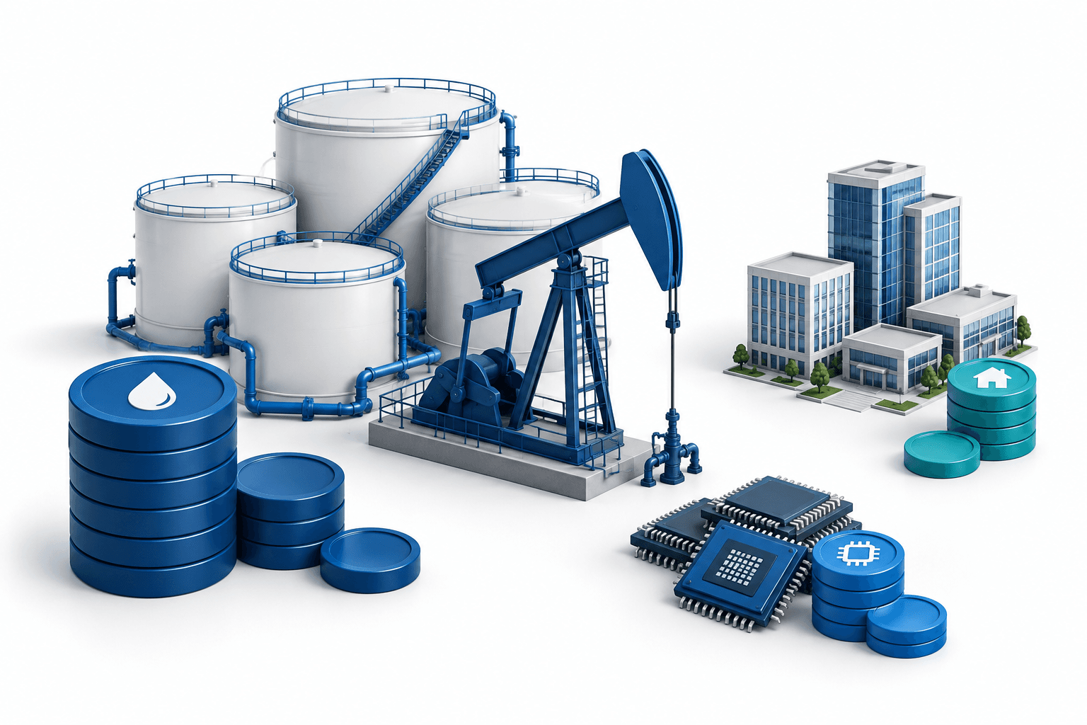 Achizițiile ETF-urilor pe sectoare: energia conduce modificările deținerilor din 22 octombrie