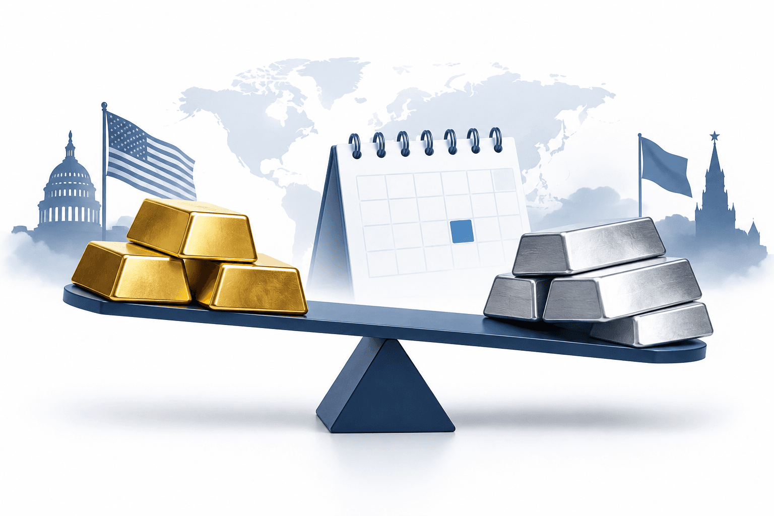 Vàng và bạc giảm trên MCX khi các nhà giao dịch chờ đợi quyết định của Fed