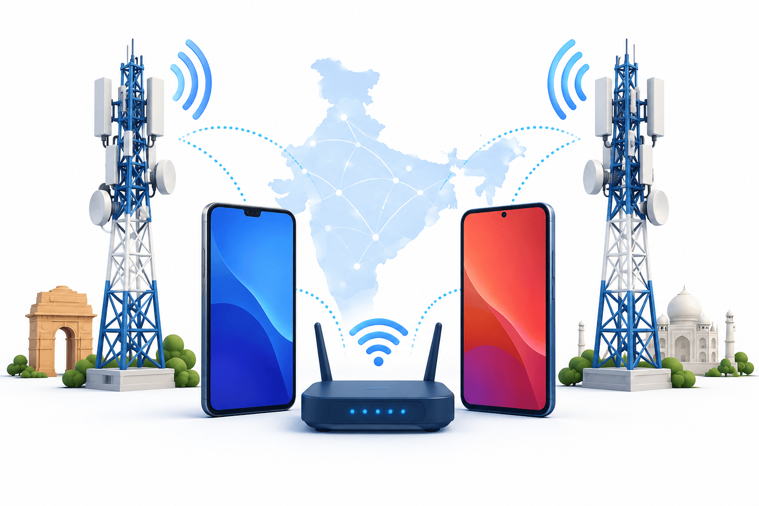 Abonații de telefonie mobilă din India: Jio și Airtel adaugă aproape același număr de utilizatori