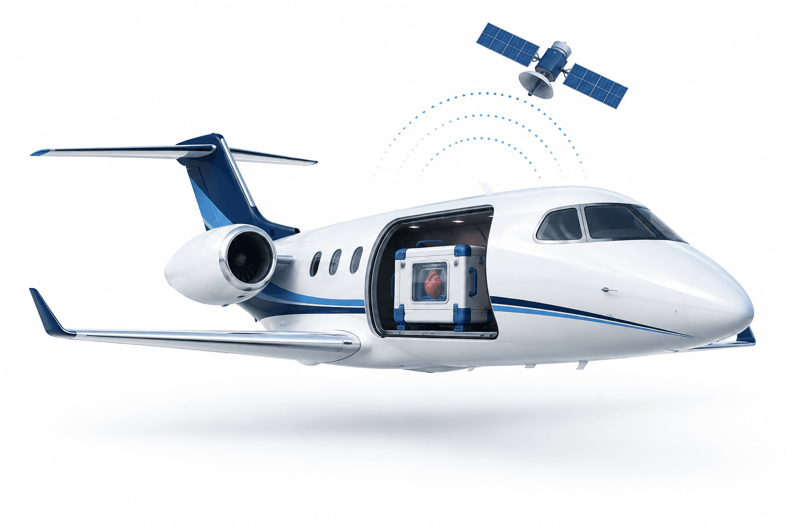 Gogo Galileo valgt for TransMedics’ flåte for organtransport