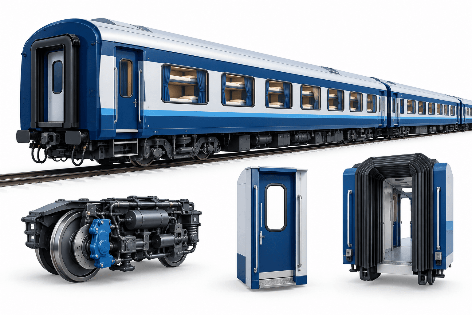 Objednávky spoločnosti Wabtec na systémy pre lôžkové vlaky dosiahli 839 crore rupií pre indické železnice