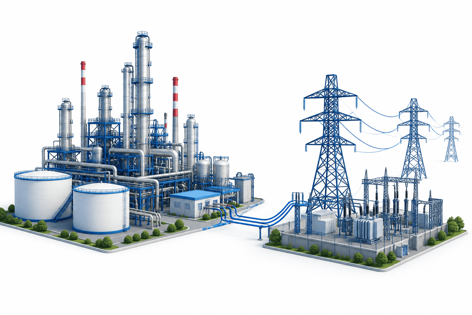 Plan for strømforsyning til raffinaderi i Mumbai forbinder Tata Power og BPCL