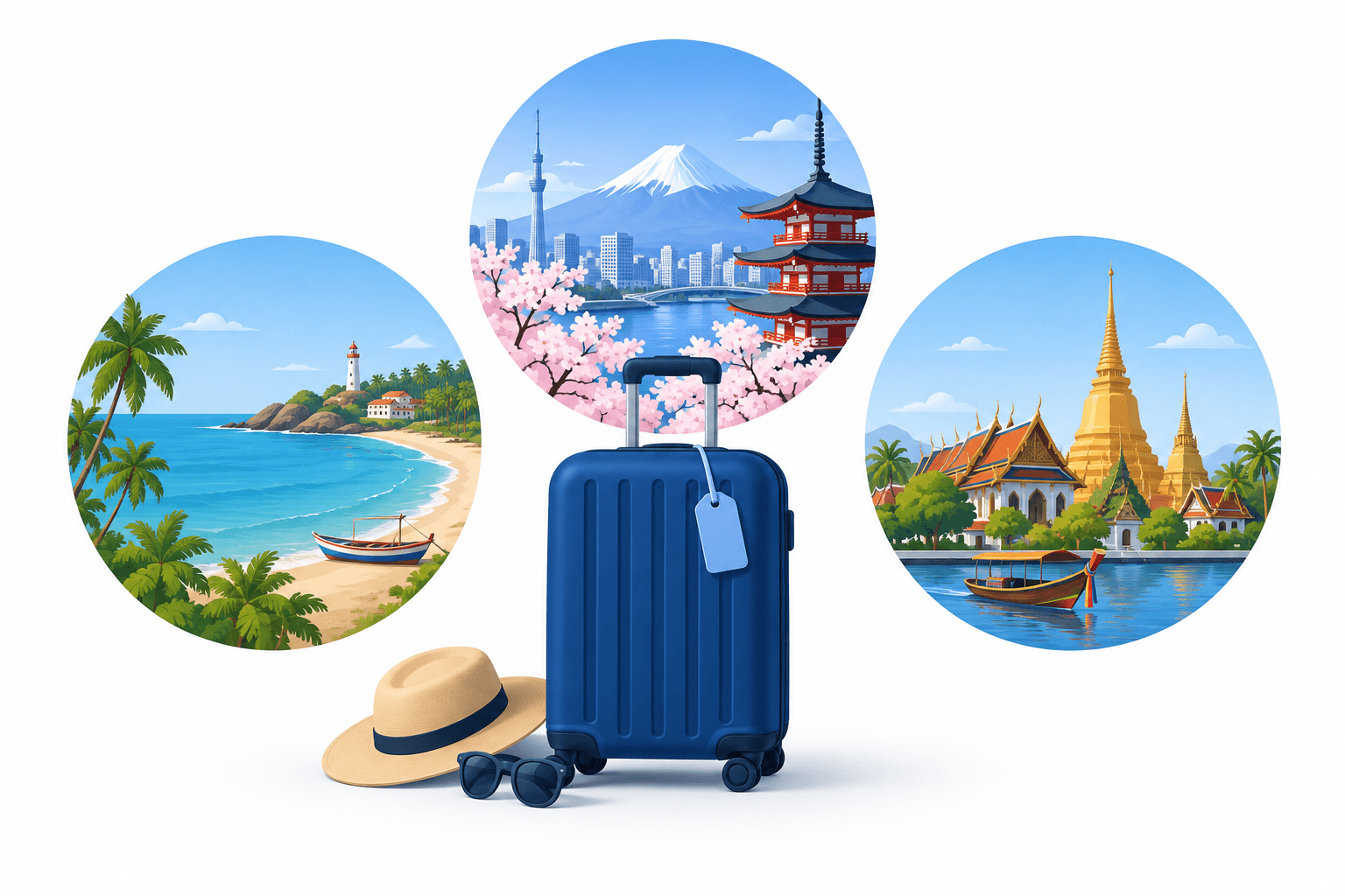 Les recherches de voyages des Indiens privilégient les destinations asiatiques et nationales