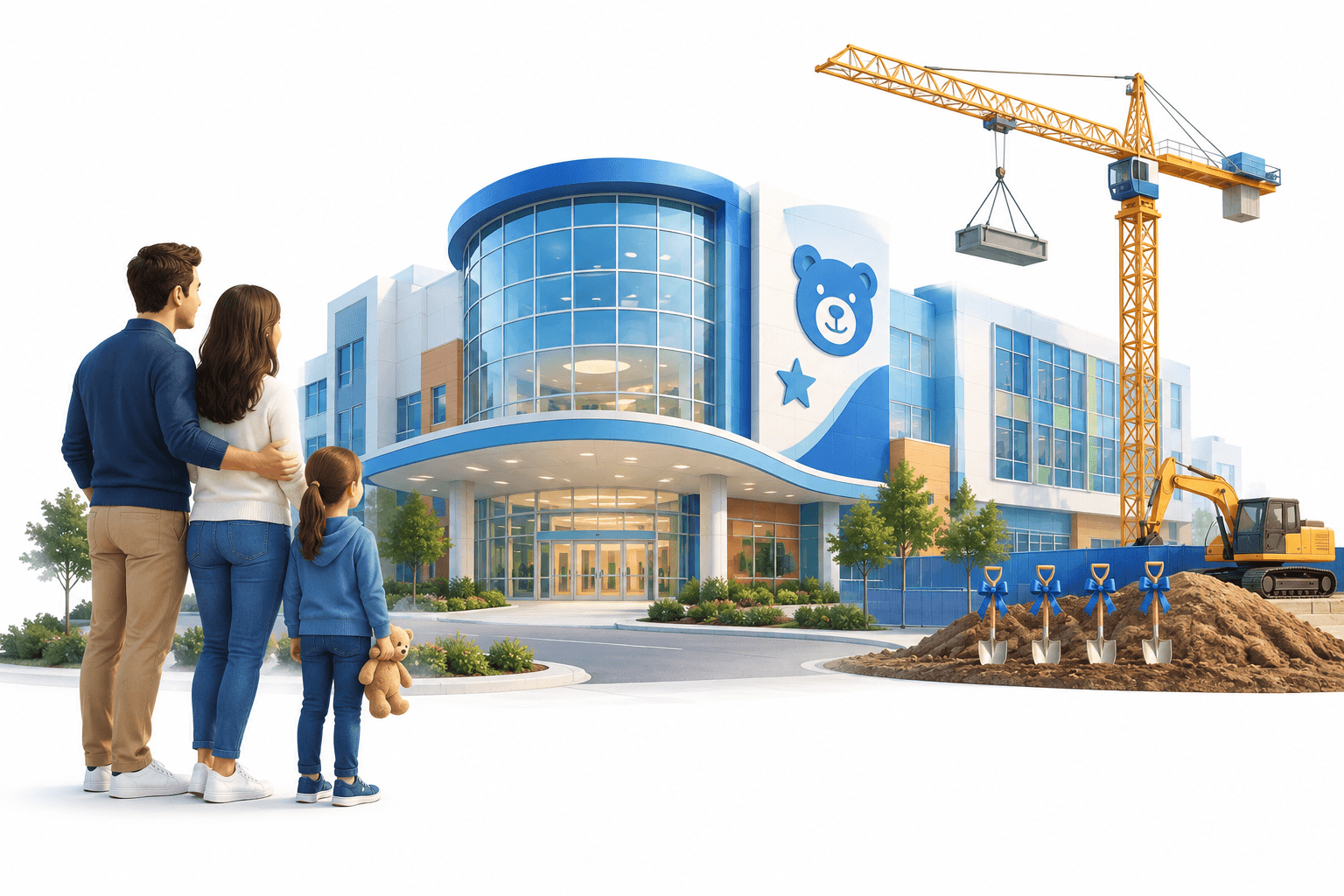 Hospital Infantil de Nevada inicia obras, com inauguração prevista para 2030