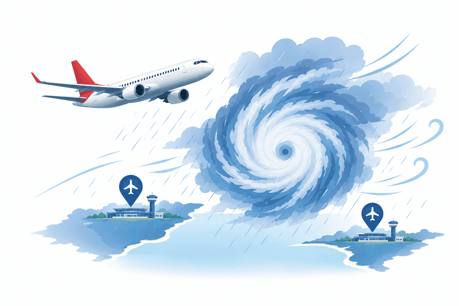 Air Indias flyvninger risikerer at blive forstyrret af cyklon i Andhra Pradesh