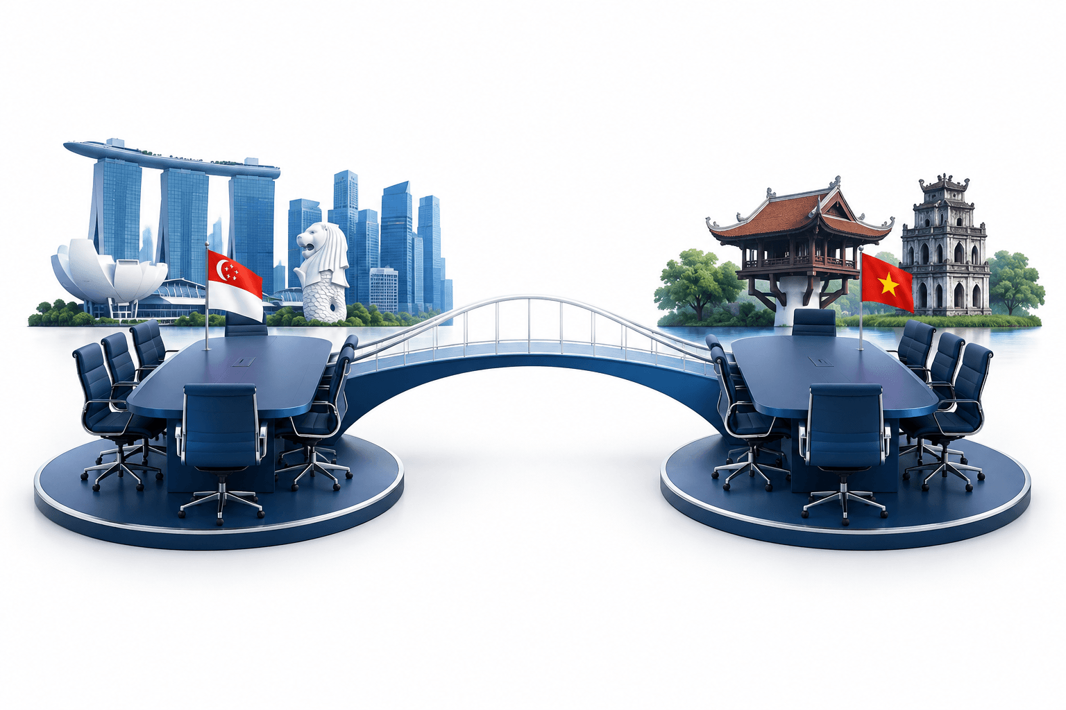 Partnerskab om bestyrelsesledelse forbinder Singapore og Vietnam