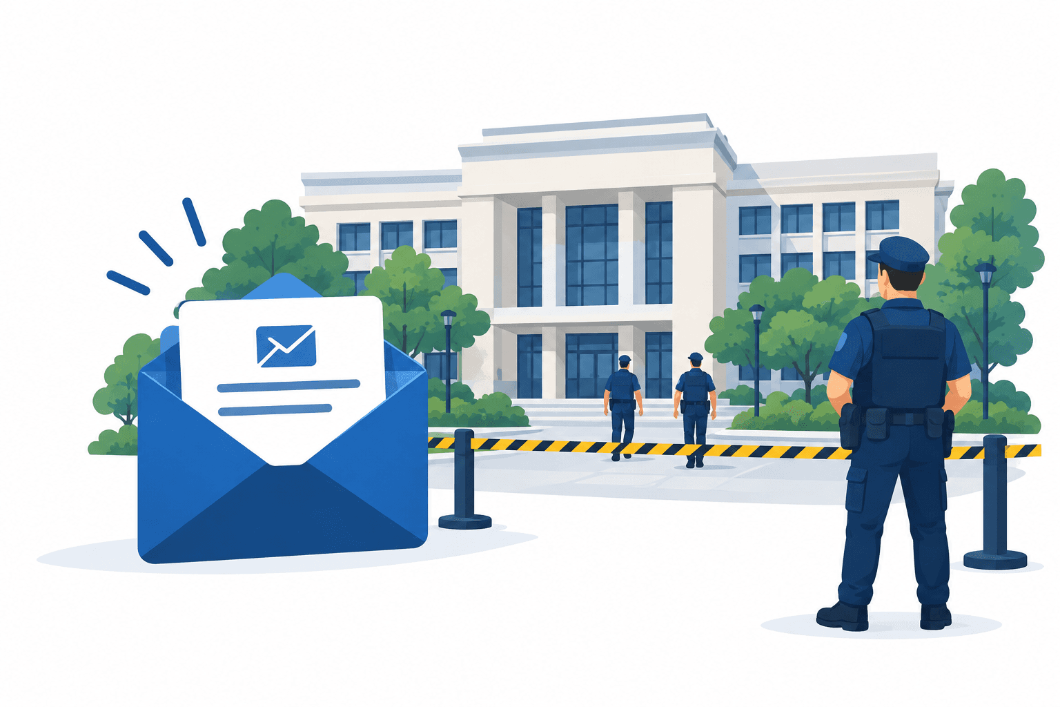 DLSU 폭탄 위협에 마닐라 캠퍼스 경찰 수색