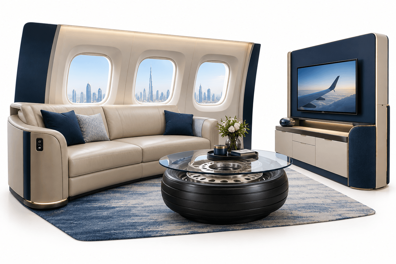 Suite Etihad A380 Menemukan Rumah Baru di Apartemen Dubai