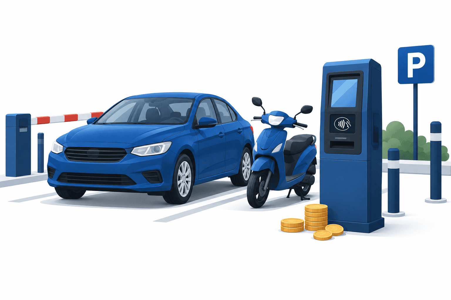 Tariffe di parcheggio a Delhi: NDMC propone aumenti e un sovrapprezzo per i pagamenti in contanti