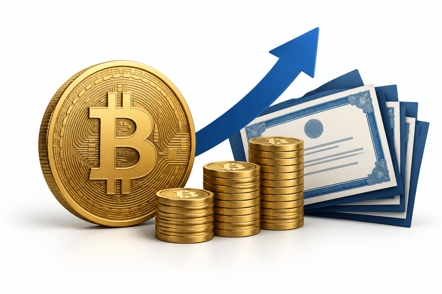 Strategy-aktien stiger nästan 8 % efter uppgifter om Bitcoin-köp