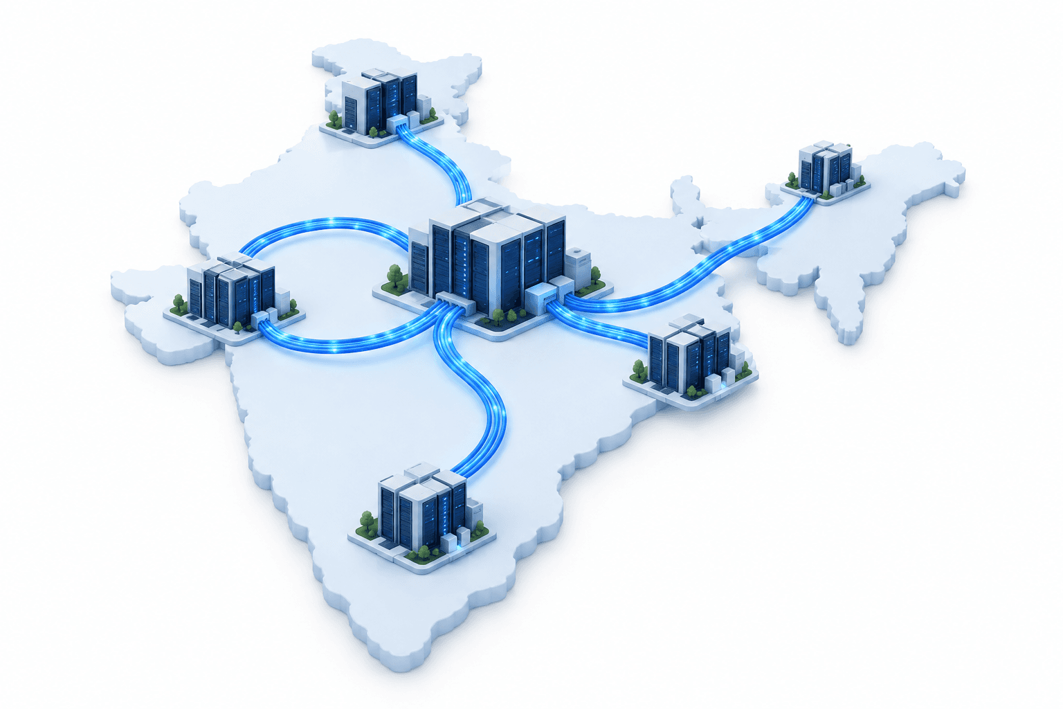 La red de IA de Tata conectará centros de datos en India