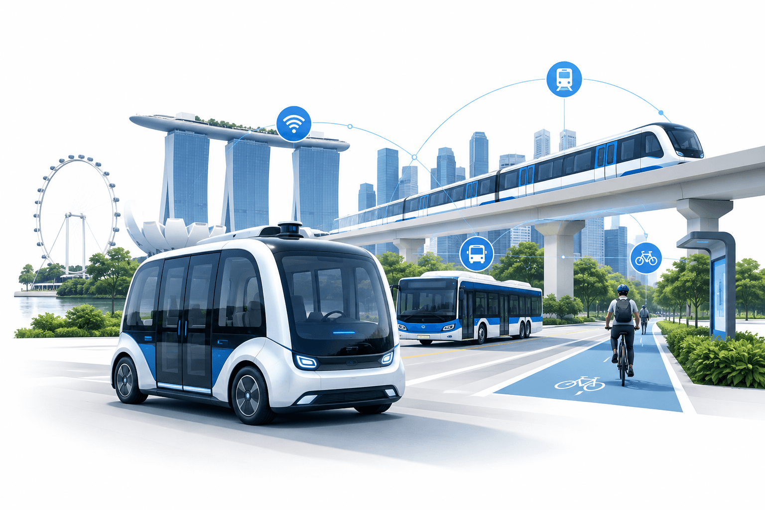 A Singapore Urban Mobility Week meghatározza a 2026-os közlekedési napirendet