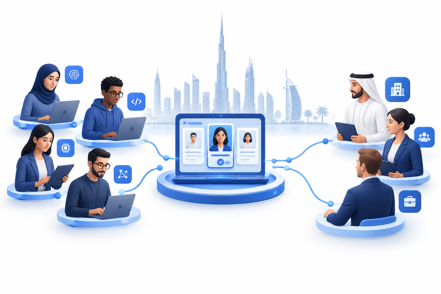 La plataforma de talento en IA AIJobsUAE se presenta en un festival de Dubái