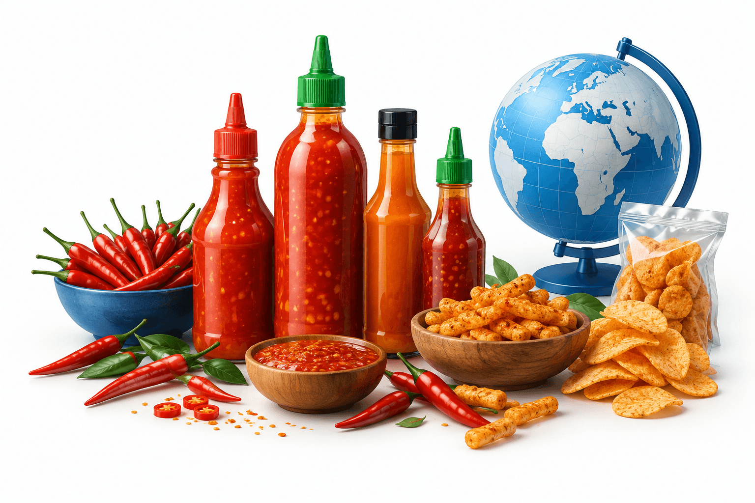 Exotic Food apresenta linha Sriracha na SIAL Paris