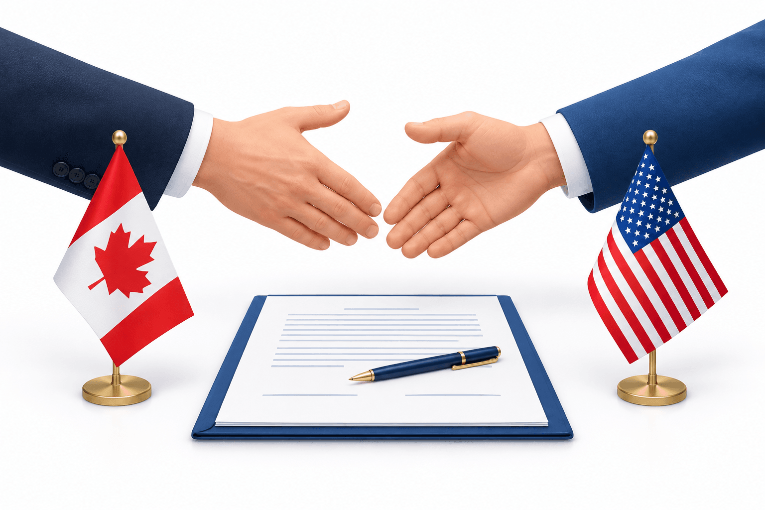 Canada-aftale om handel nærmer sig, siger Trump