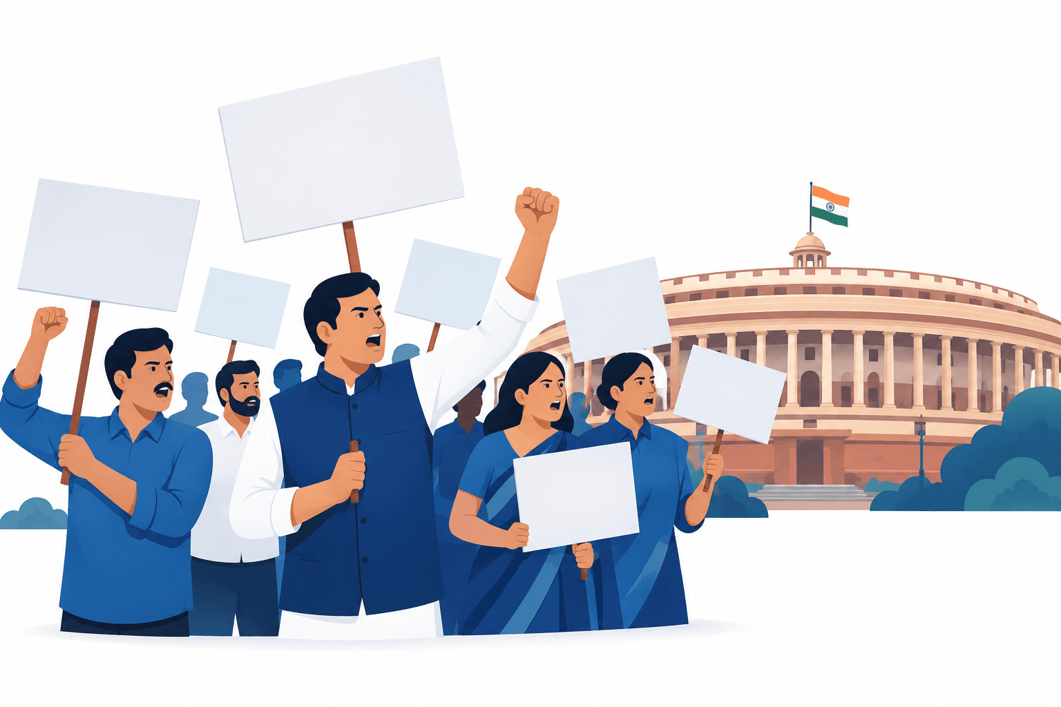BJP planerar protester efter Kharges kommentar om Modi