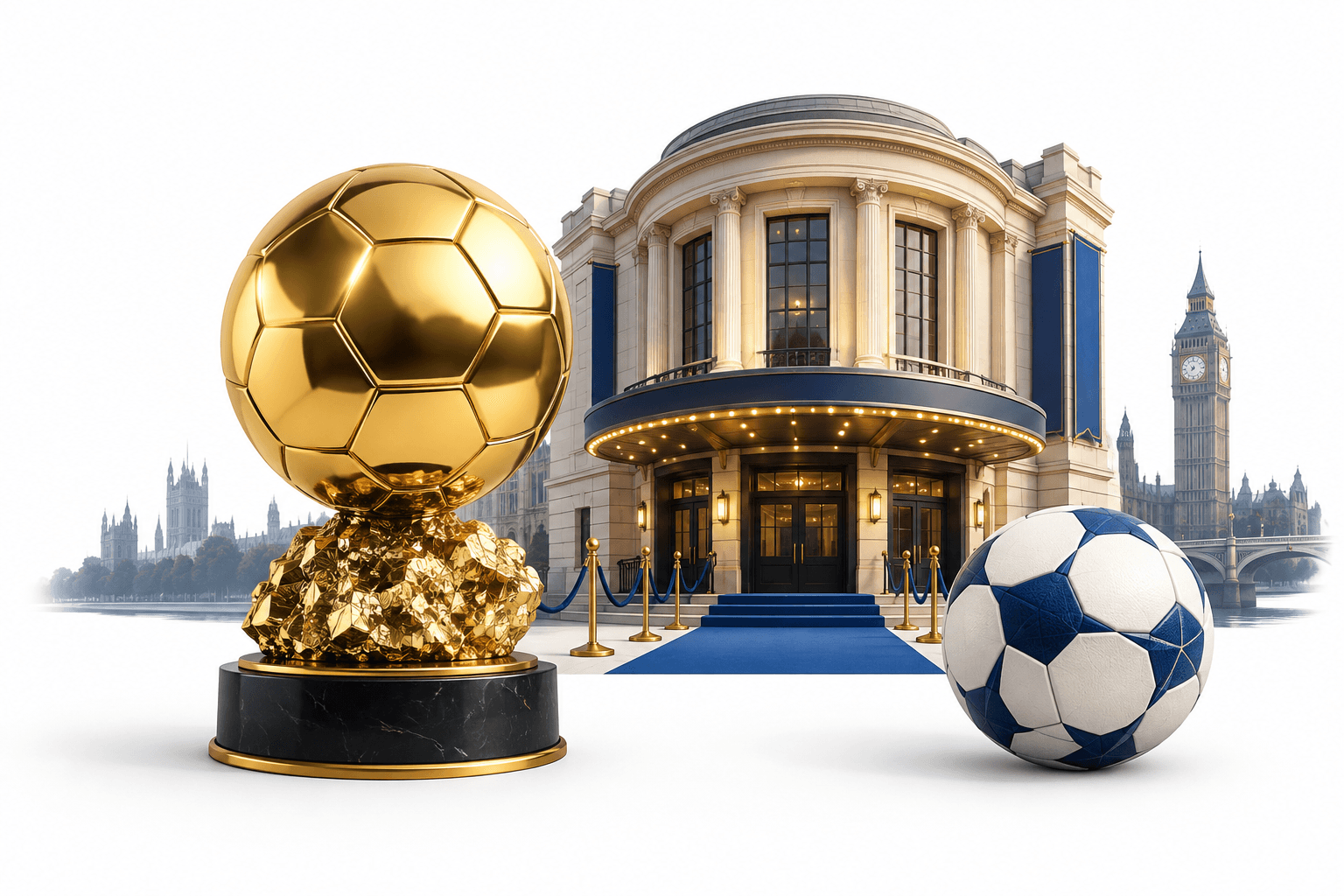 Bola de Ouro 2026: data da cerimônia em Londres e como assistir
