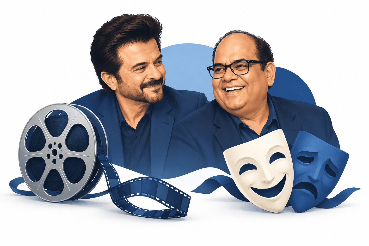 Anil Kapoor herdenkt Satish Kaushik in een televisieprogramma