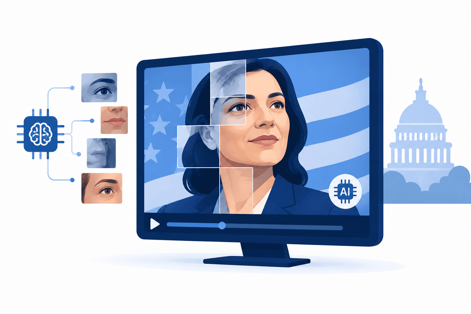 KI-Wahlwerbung zieht vor den US-Zwischenwahlen 137 Millionen US-Dollar an