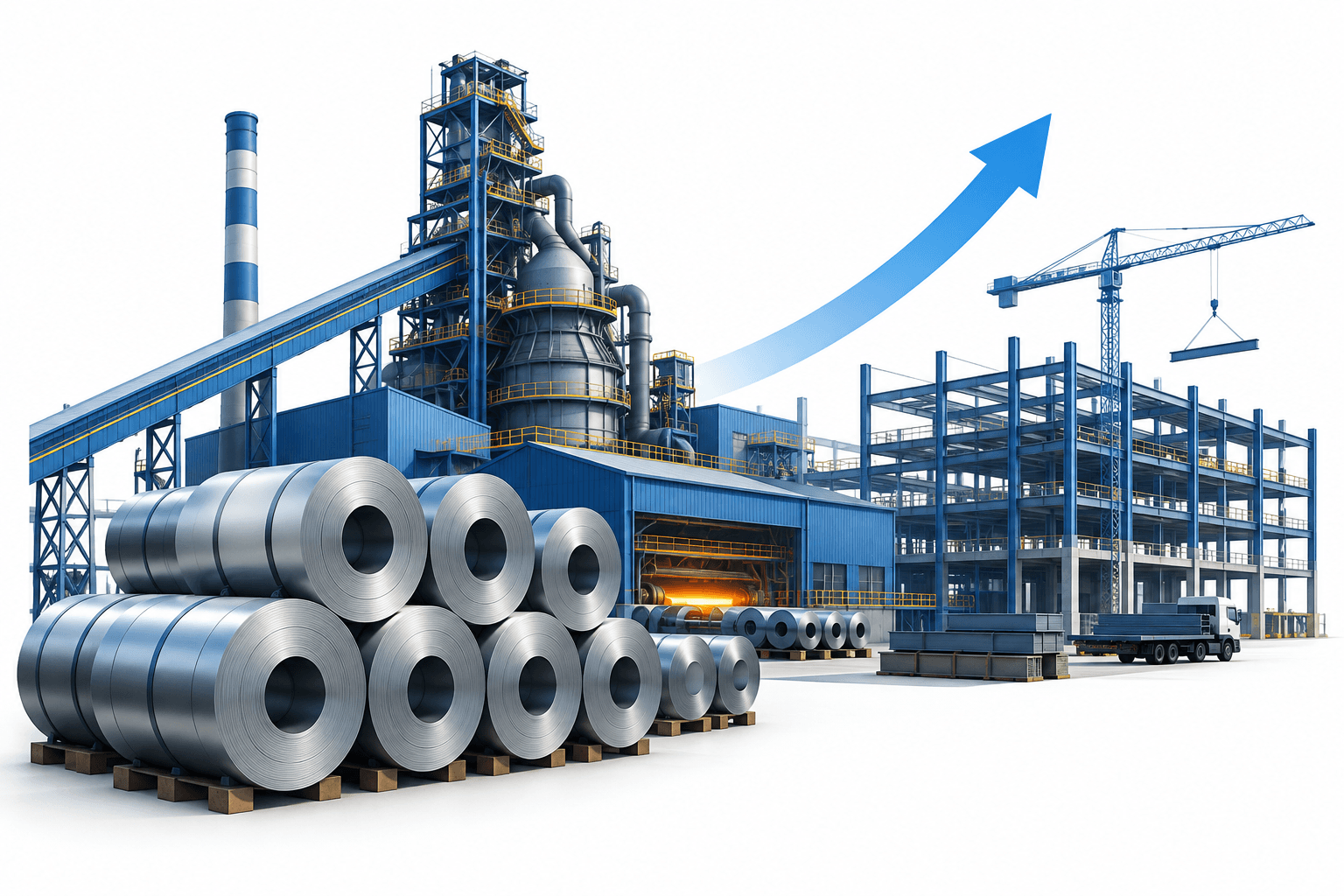 JSW Steel planea ampliar su capacidad hasta casi 65 millones de toneladas