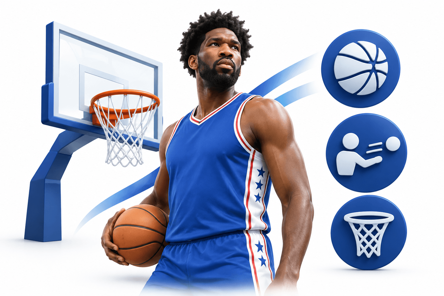 Triple-double Joel Embiid Bantu 76ers Kalahkan Bucks 127-116