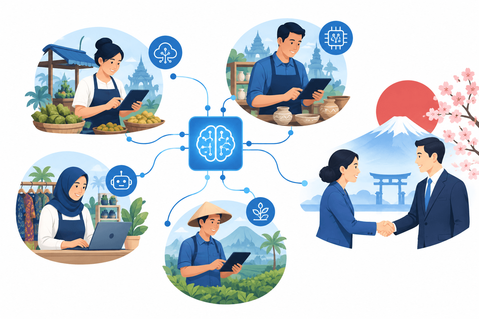 ASEAN AI-top belicht samenwerking met Japan voor kleine bedrijven