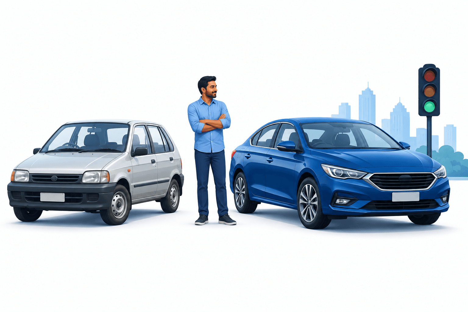 Bengaluru: bestuurder koopt tweedehandsauto voor Rs 3 lakh
