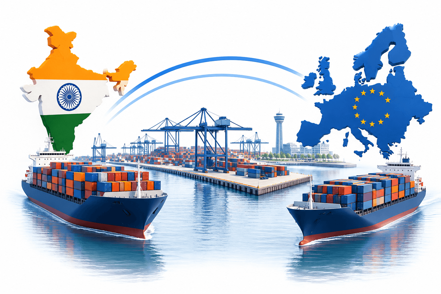 Indien-EU-Handelspakt weckt Hoffnungen des Rotterdamer Hafenchefs