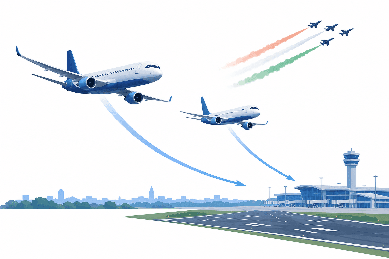 Desvios de voos da IndiGo levam dois aviões a Lucknow