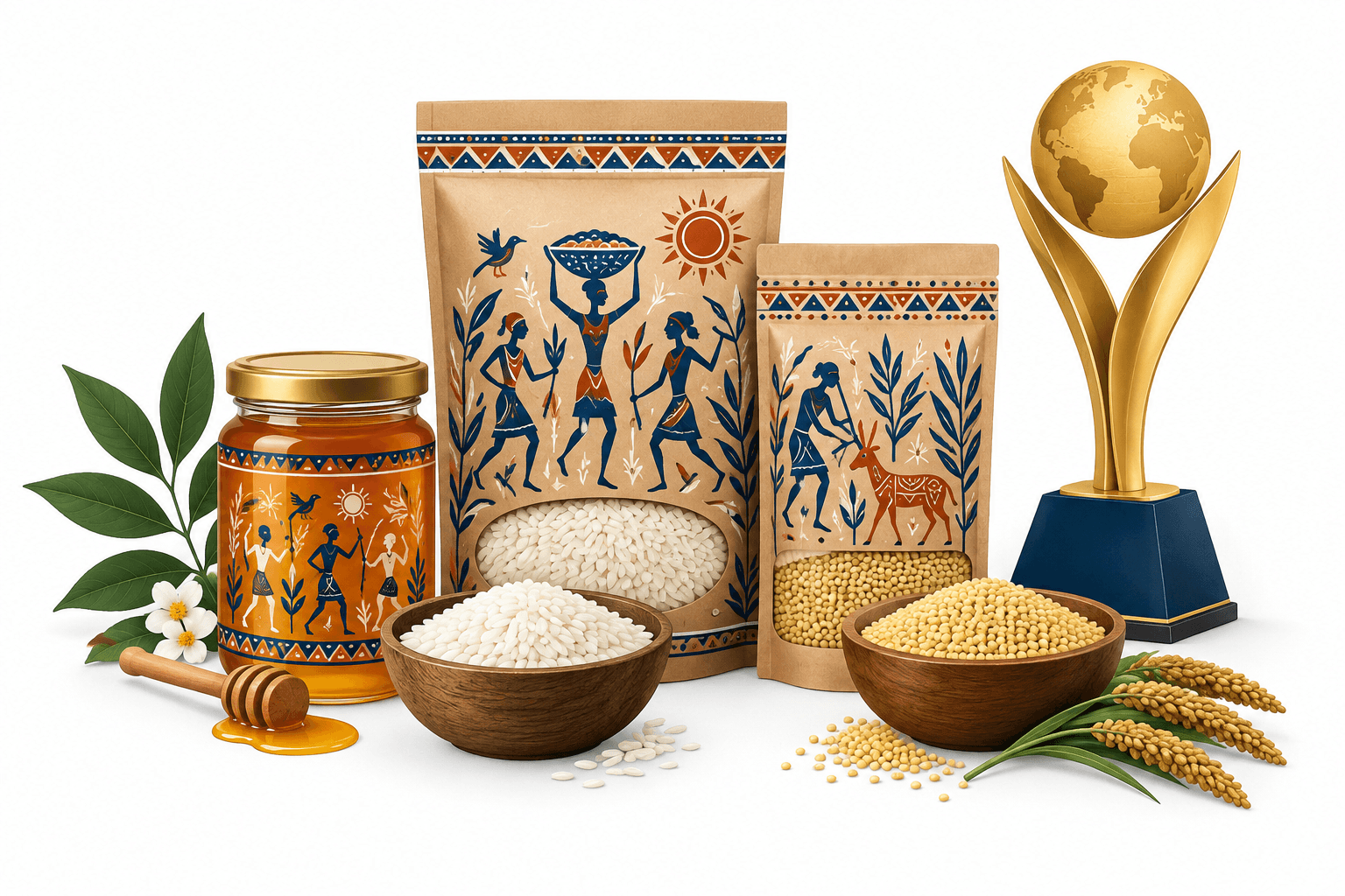 Shabari Naturals gana un premio global por su empaque de arte tribal