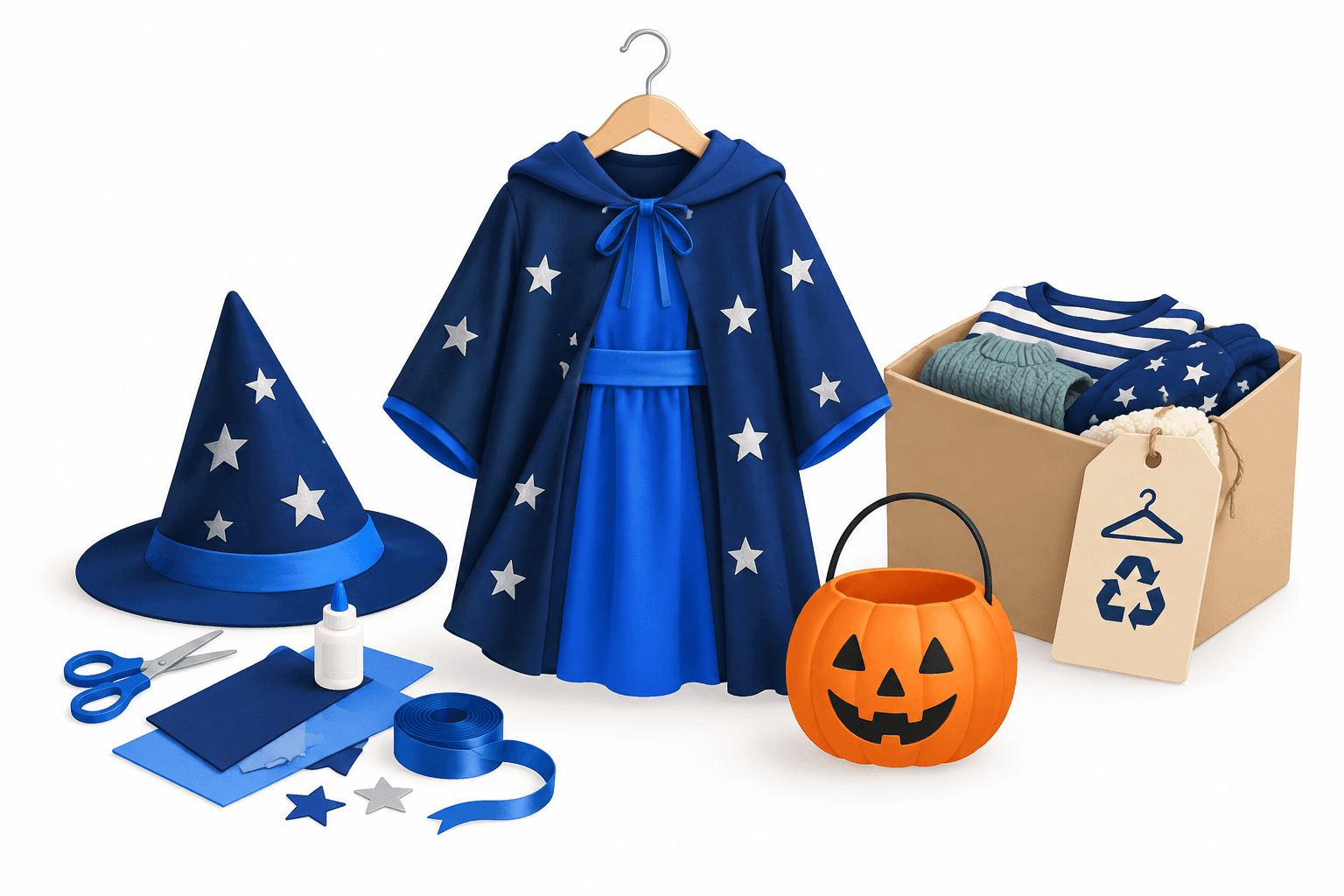 Los costes de Halloween llevan a las familias del Reino Unido a intercambiar y reutilizar disfraces