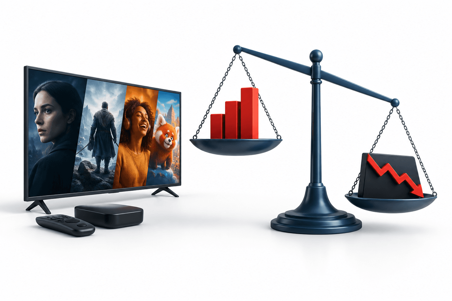 Les actions de Netflix chutent de 5,3 % près de leur plus bas niveau annuel
