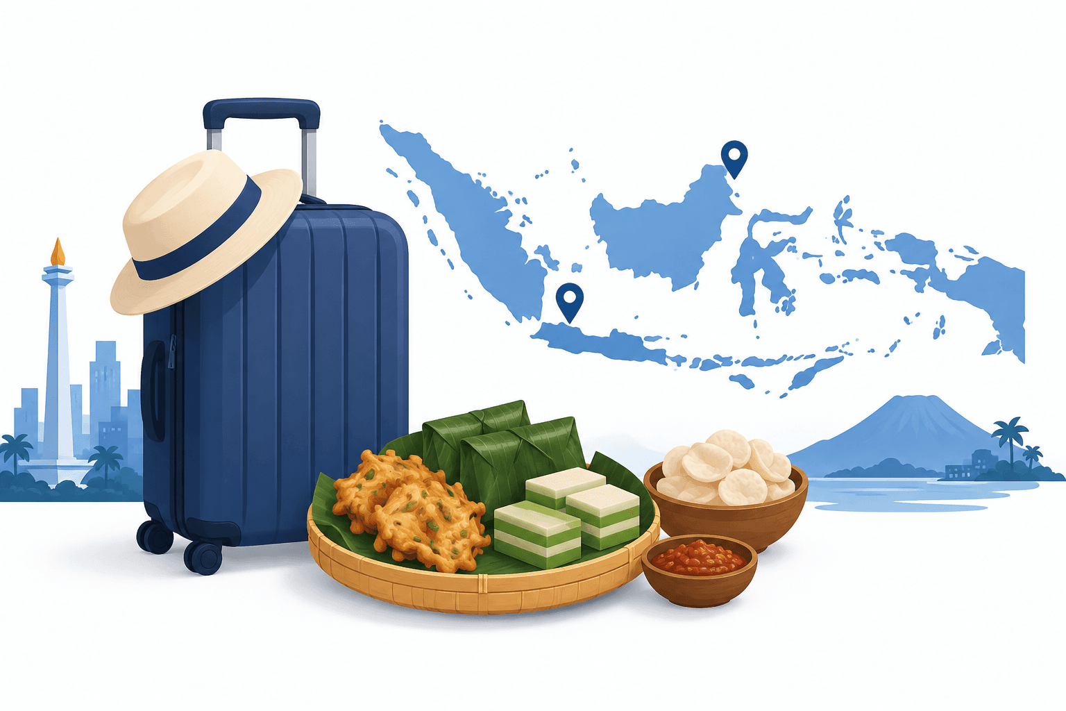 Les recherches de voyages en Indonésie progressent à Manado et Jakarta
