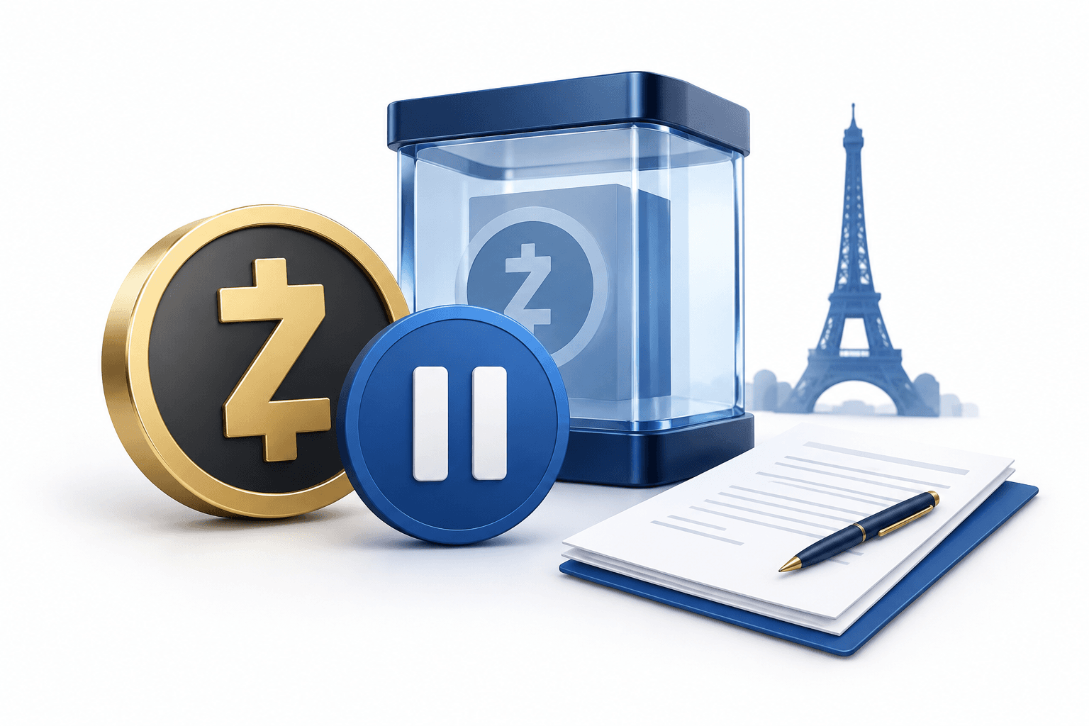 Торги CoinShares Zcash ETP приостановлены накануне дебюта в Париже