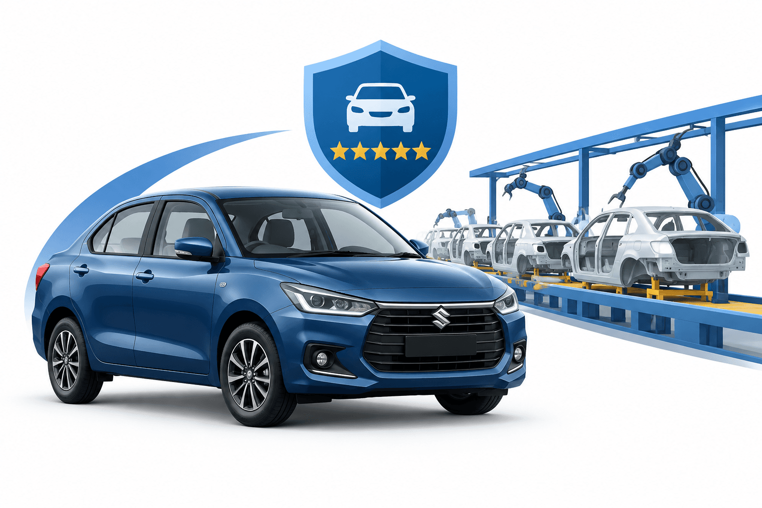 Maruti Suzuki Dzire Üretimi 3,5 Milyonu Aştı