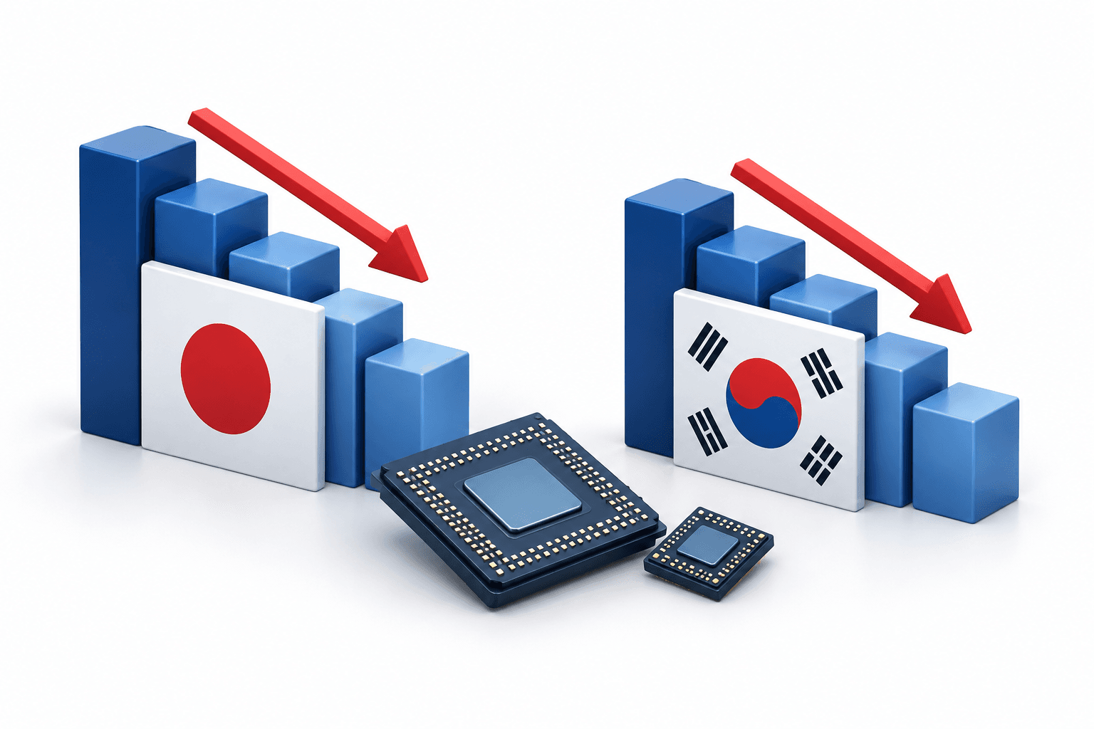 La caída del Nikkei se modera al cierre mientras bajan las acciones tecnológicas coreanas