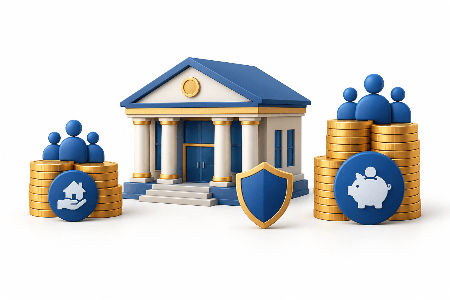 Concept illustration of Karur Vysya earnings, lending growth and loan-loss provisions.