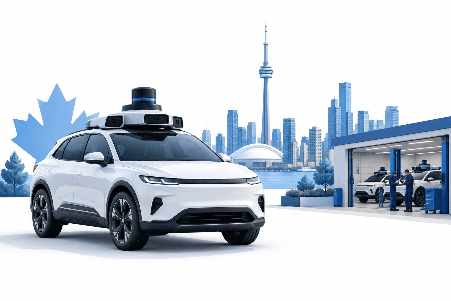 Waymo-Robotaxis sollen 2028 in Toronto starten