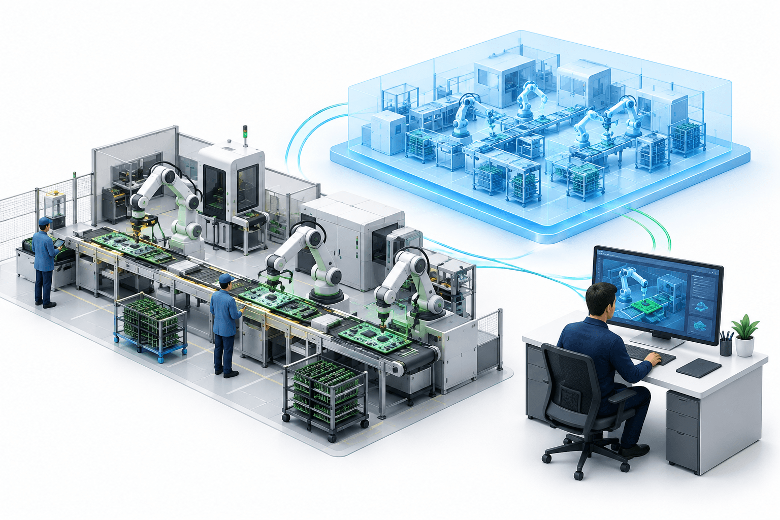 NVIDIA industriële AI brengt fabrieksagenten naar Europa