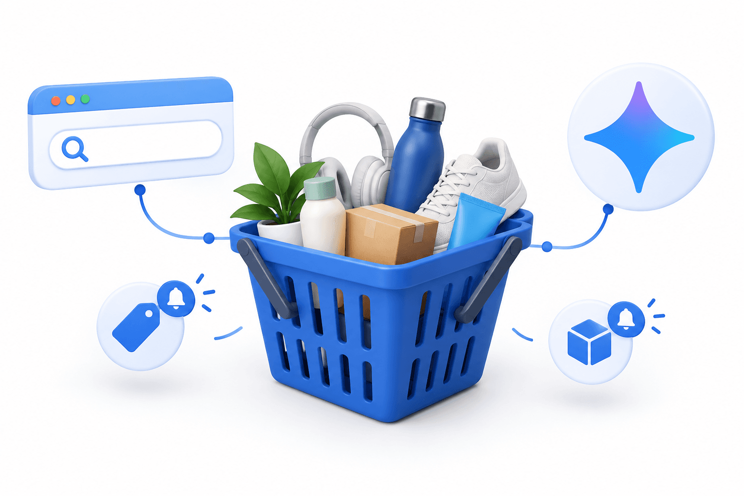 Universal Cart startet in Google Search und Gemini