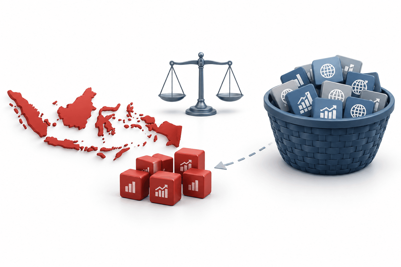 Indonesische aandelen kelderen nu MSCI de status van afzonderlijke markt voorstelt