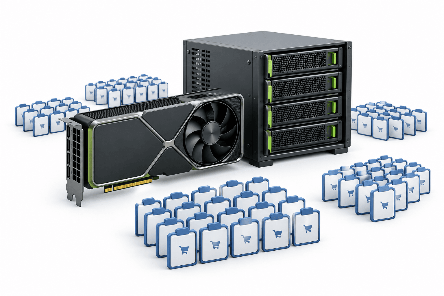 Nvidia-bestellingen in China voor RTX-kaarten zouden meer dan $35 miljard bedragen