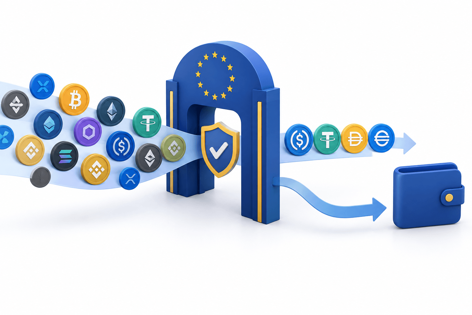 Konversi stablecoin Coinbase di Eropa dijadwalkan pada 30 Oktober