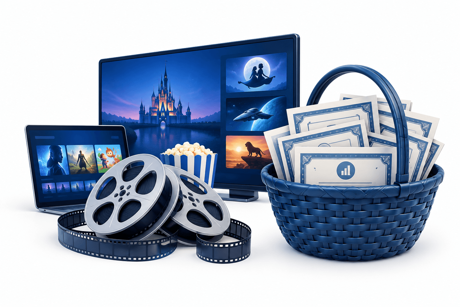 Nákupy ETF akcií Disney dosiahli 23. októbra 49,3 milióna USD