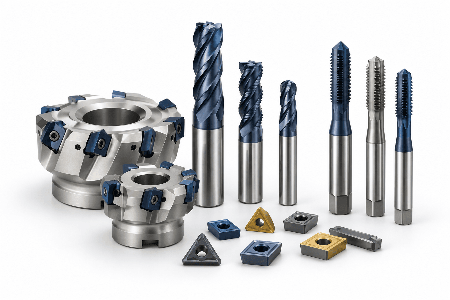 Illustration of Dormer Pramet tools for milling and threading