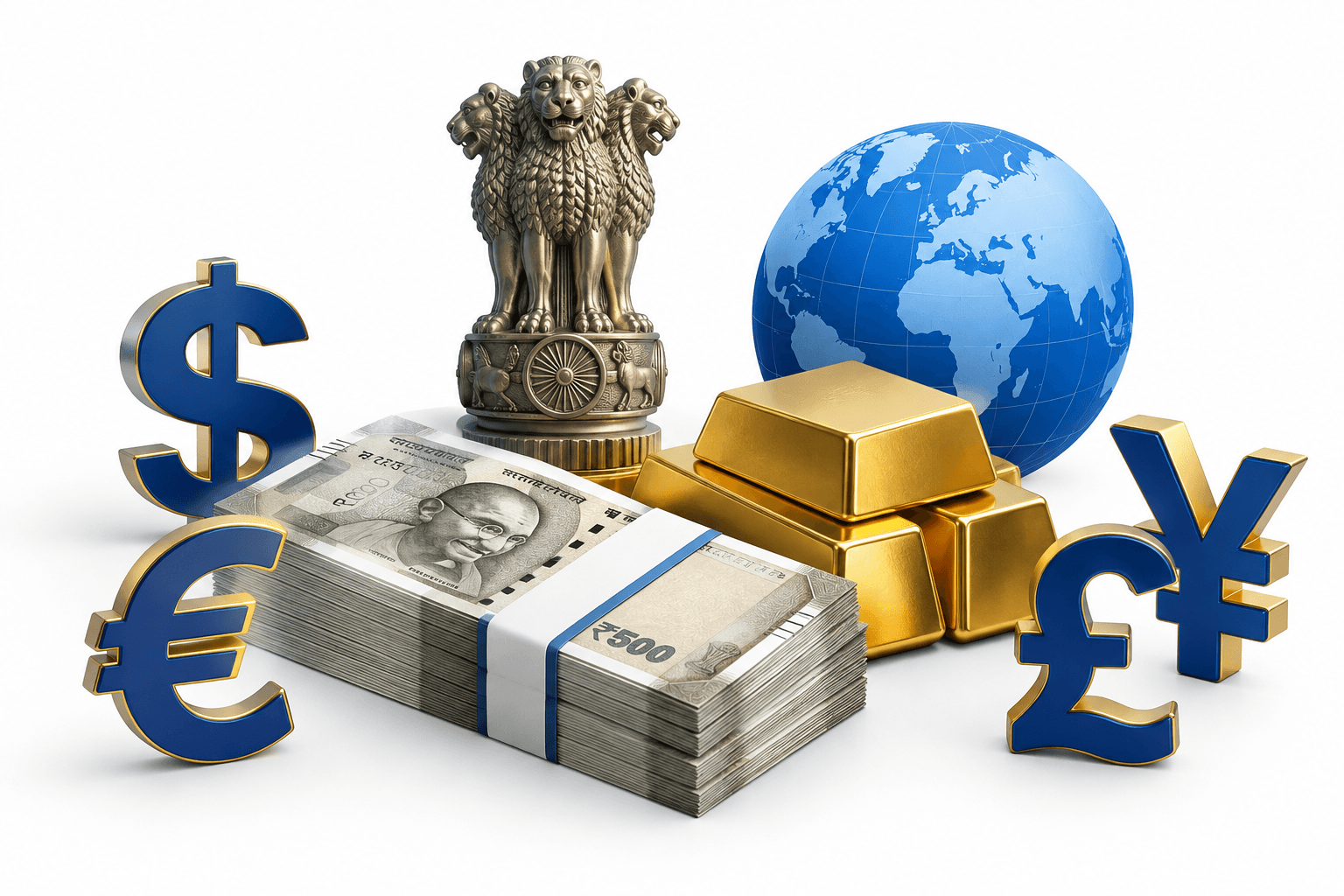 Cadangan Devisa India Turun Menjadi $719,748 Miliar