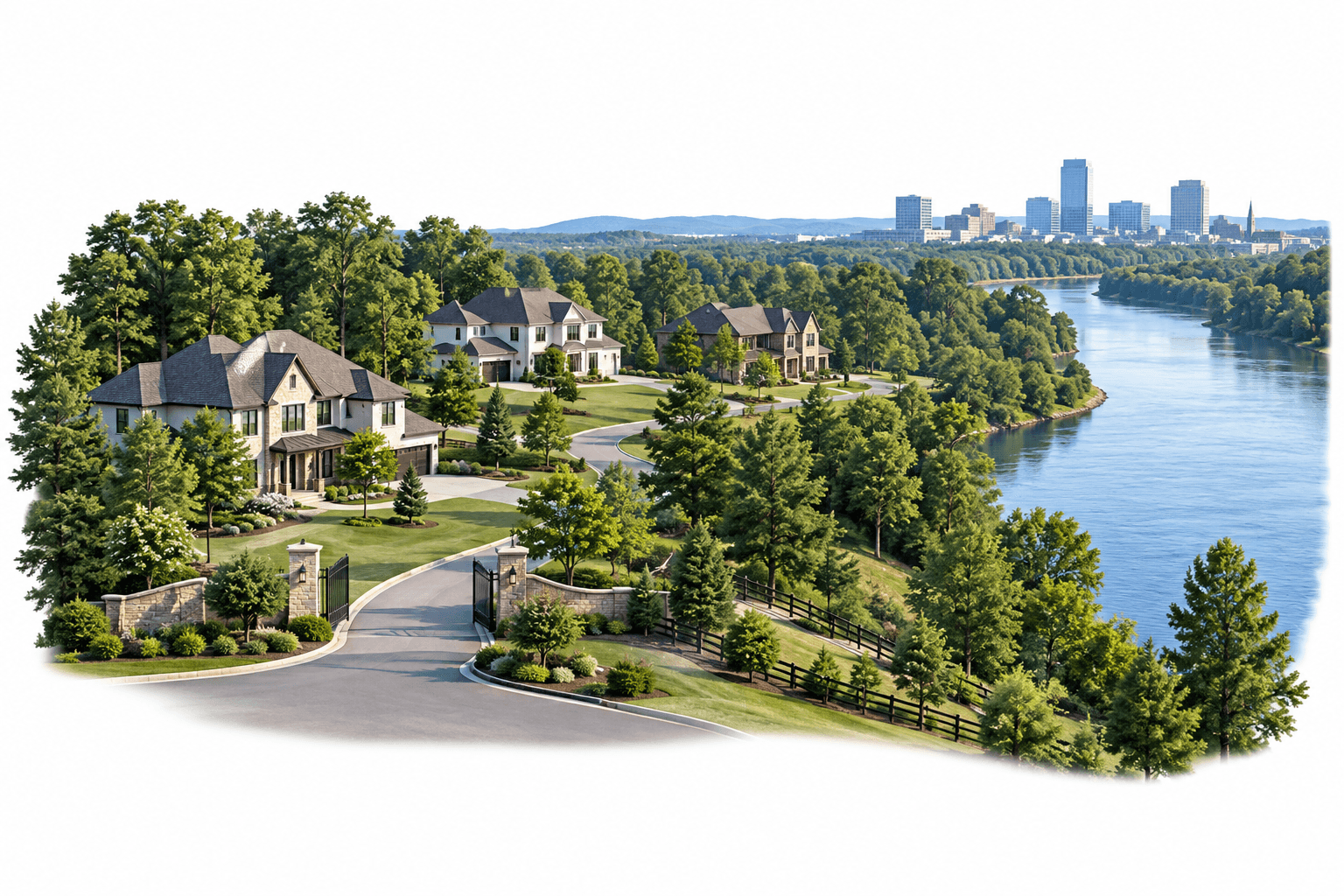 Waterford Pointe 28 Toll Brothers otthont terveznek