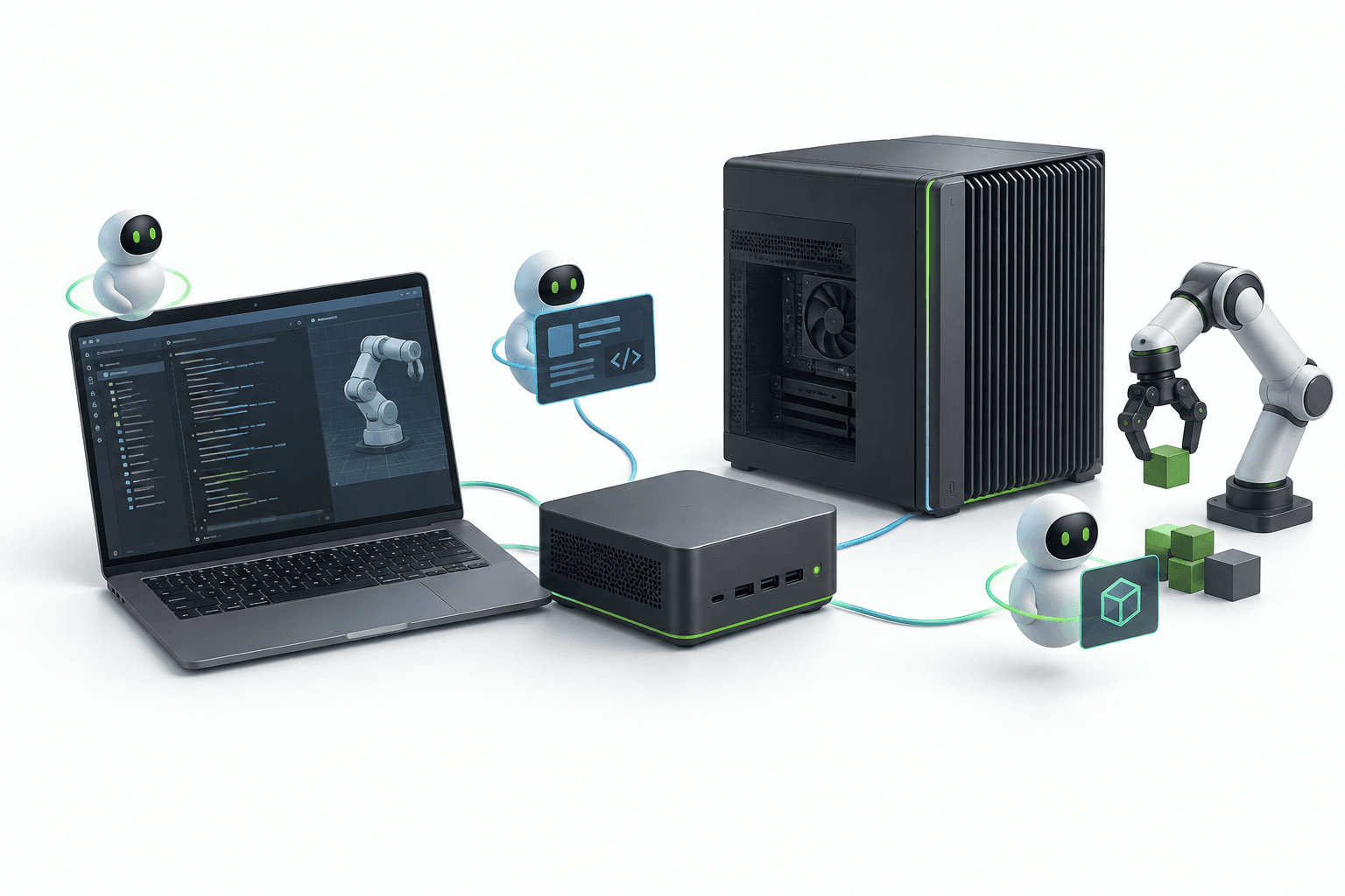 NVIDIA lokal AI udvider Spark og Stations kapaciteter