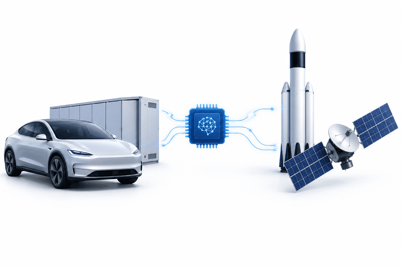 Merger Tesla–SpaceX dikaji oleh komite khusus, kata Musk
